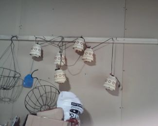 Custom Hand Made Hanging Christmas Lights