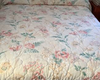 Queen Brass Bed Set