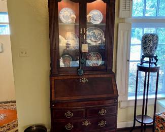 Henredon secretary bookcase