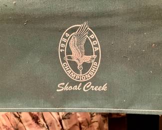1984 Shoal Creek PGA folding chair