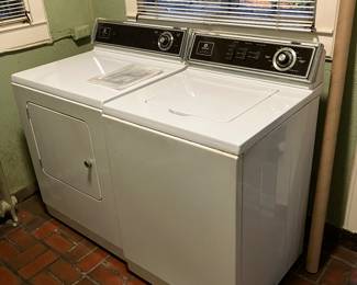 Vintage Maytag washer and dryer set in excellent working condition