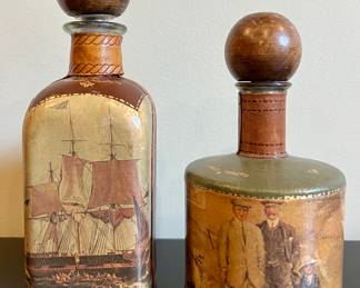Leather Decanters