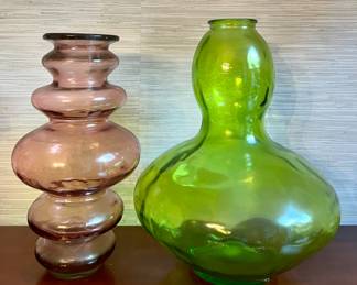San Miguel Glass Vases