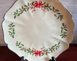 Lenox Holiday Plate