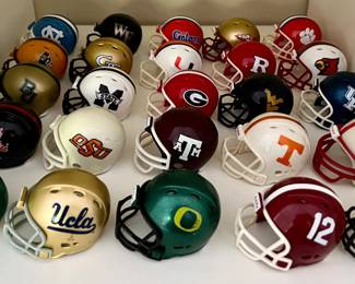 NCAA Riddell Mini Football Helmets