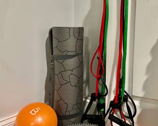 Assorted Exercise Equipment