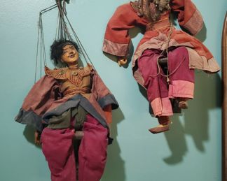 Wooden puppet Marionette dolls