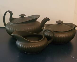 Black Wedgewood 3pc set