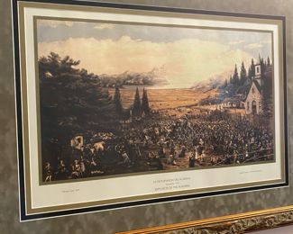 Acadians landing in Louisiana 