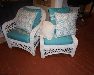 wicker chairs