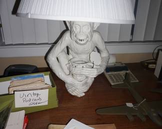 monkey lamp