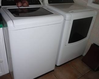 washer and dryer