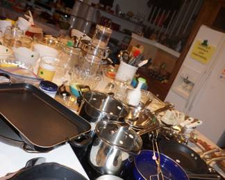 pots and pans, cast iron