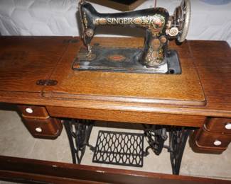 Treadle machine
