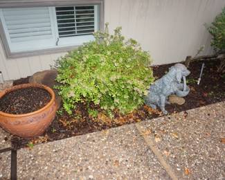 flower pot, yard decor