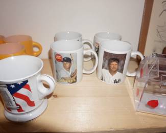 Mickey Mantle mugs