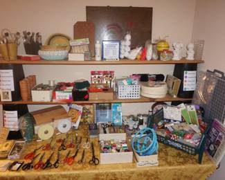 craft and sewing items