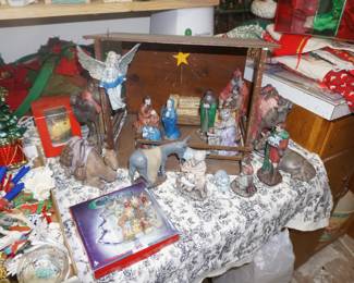 Nativity set