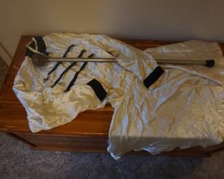vintage baton and twirler uniform