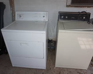 washer and dryer