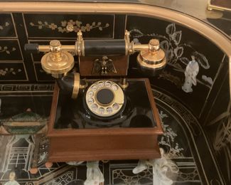 Vintage dial telephone