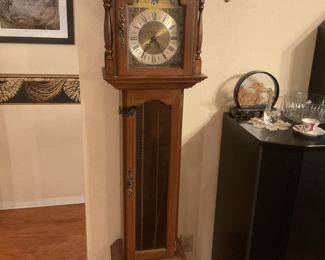 Very nice Grandfathers clock made by Emperor Clock in Fairhope.