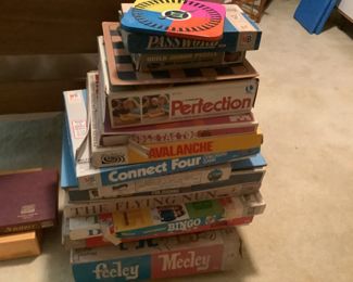 VTG board games -several rare finds