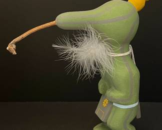 Hand Painted 10" Squash Kachina Poleyestewa