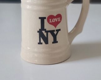 Vintage 80s I Love NY Mug
