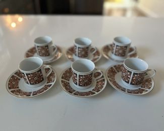 Art Deco Espresso cups