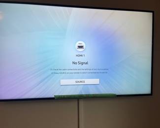 New SAMSUNG 50” Class 4K UHD 2160p LED SMART TV with wall mount