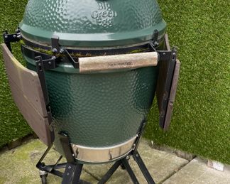 Large Big Green Egg with Accessories. Photo 1 of 2.