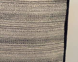 Set of 4 Custom GJ Stiles Chairs Sourced From Merchandize Mart. Each with Lee Jofa Plaid Upholestry on Front and Cowtan & Tout Upholstery on Back. Each Measures 20" W x 19" D x 46" H with 20" Seat Height. Photo 4 of 5.