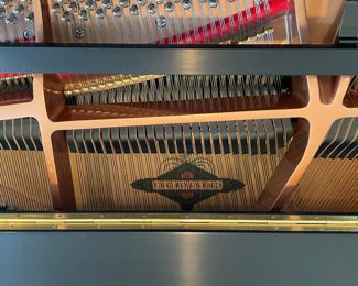 2010 Cristofori G53 5' 3" Ebony Satin Finish Baby Grand Piano with Piano Disco iPod Player Piano Kit. EXCELLENT CONDITION. Photo 4 of 7.