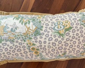 Cowtan & Tout Down Filled Lumbar Pillow - 2 Available. Each Measures 10" x 22". Photo 1 of 2.