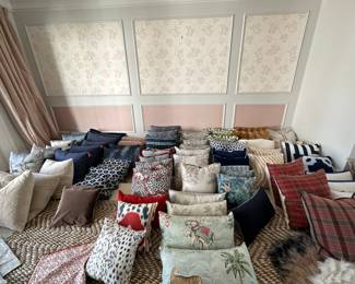SO MANY PILLOWS!