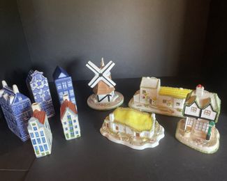 Delft & Coalport houses