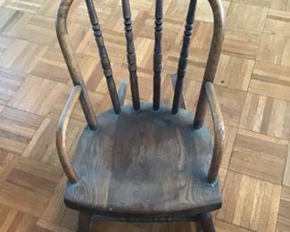 Child’s rocking chair