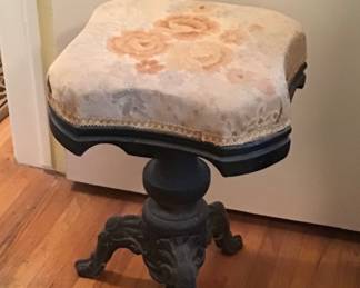 Victorian piano stool