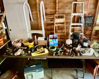 ladders gardening tools