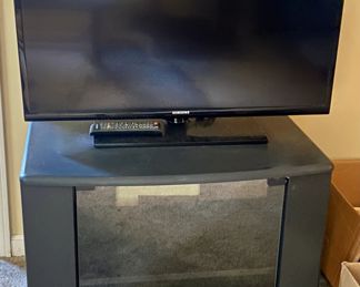 samsung tv and tv stand