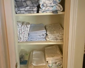 linens and blankets