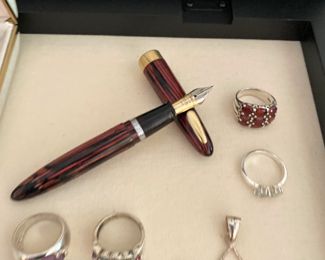 Sheaffer fountain pen w/14k nib 