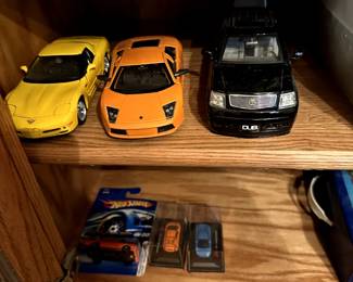 Lots of collectible cars