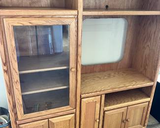 TV plus storage cabinet