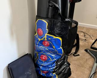 Electronic punching bag