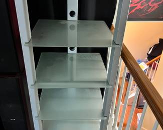 Nice glass equipment rack