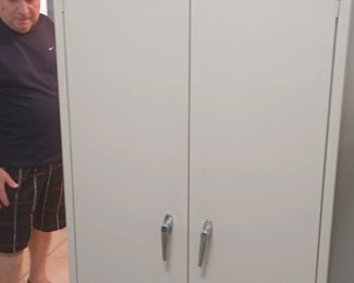 Metal storage cabinets 