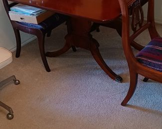 Vintage dining room table 