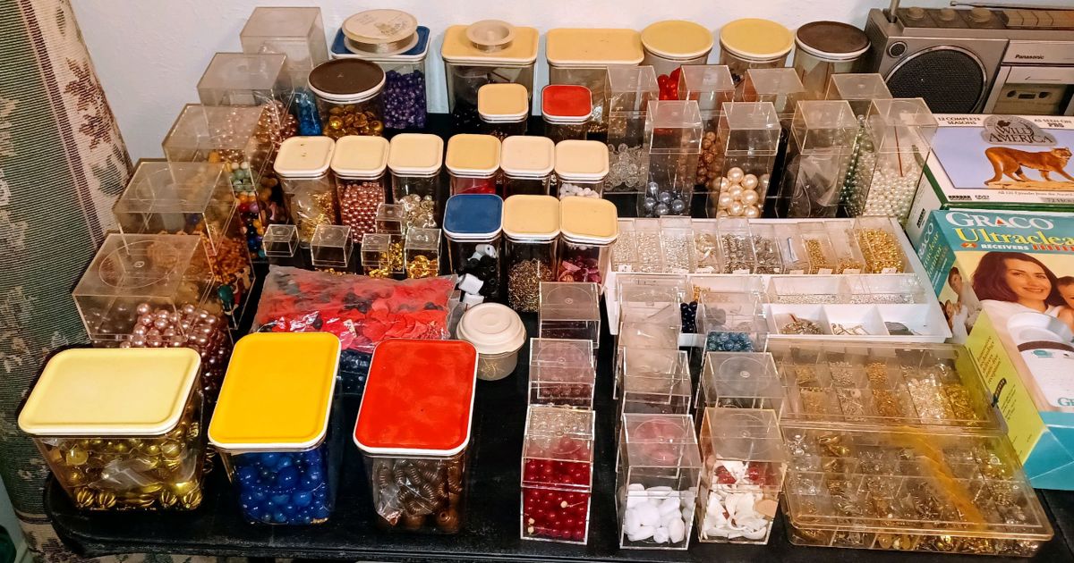 Large selection of costume jewelry 